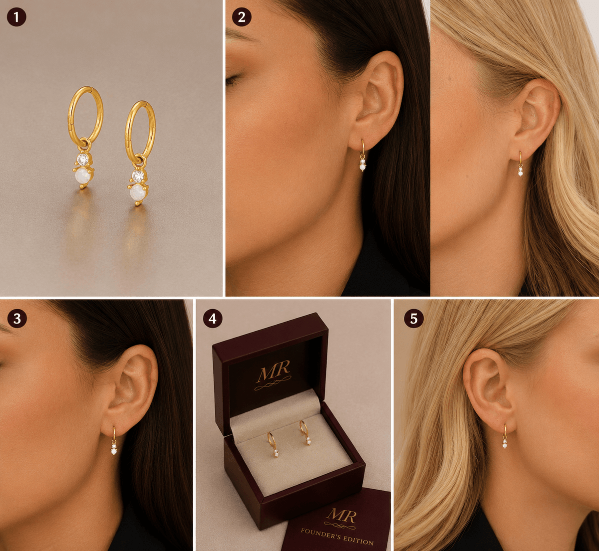 Opal Hoops