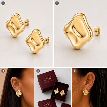 Abstract Bloom Studs