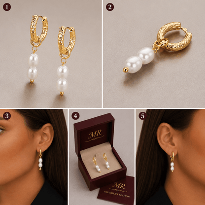 Pearl Hoops