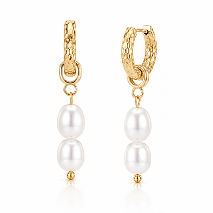 Pearl Hoops