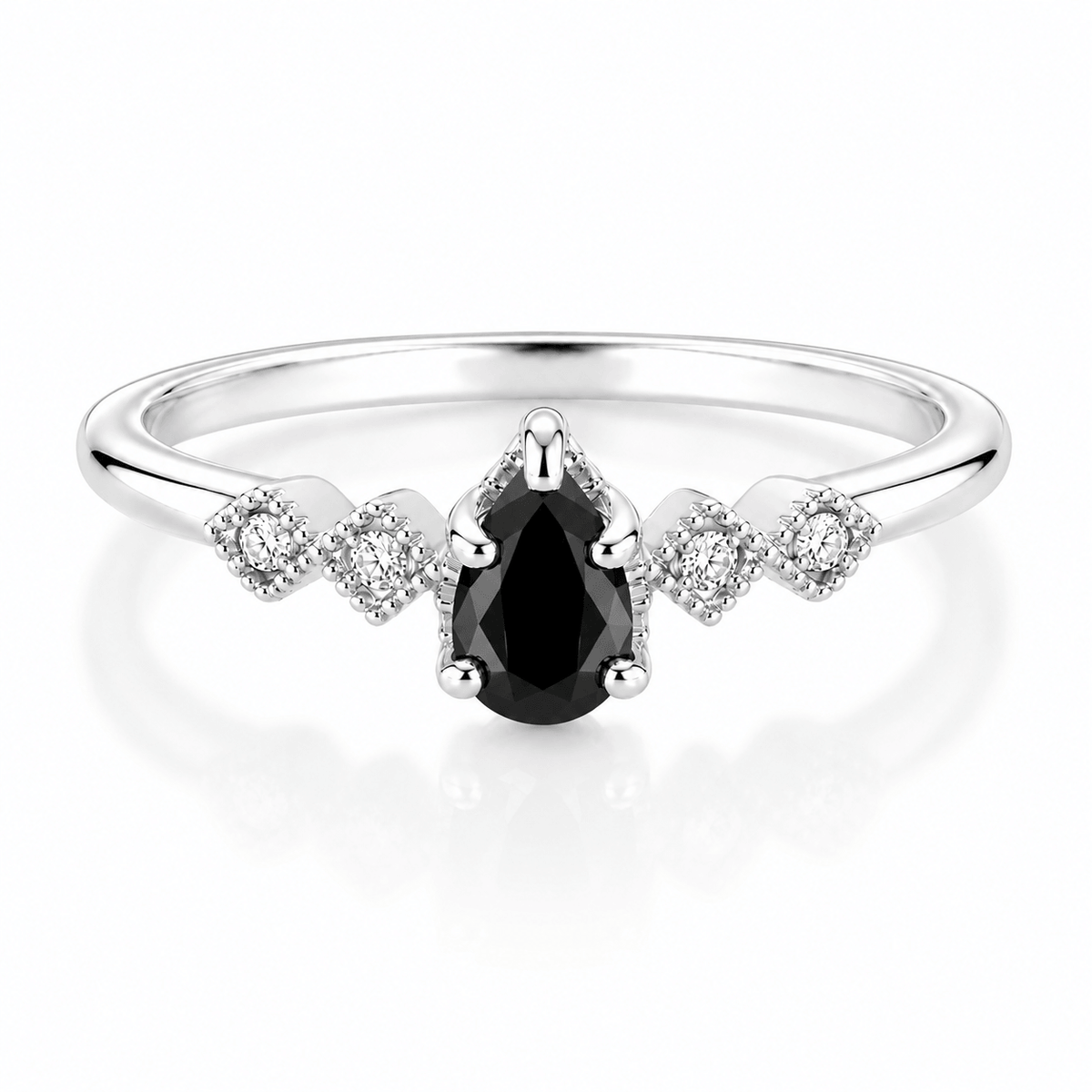 Star Pavé Ring