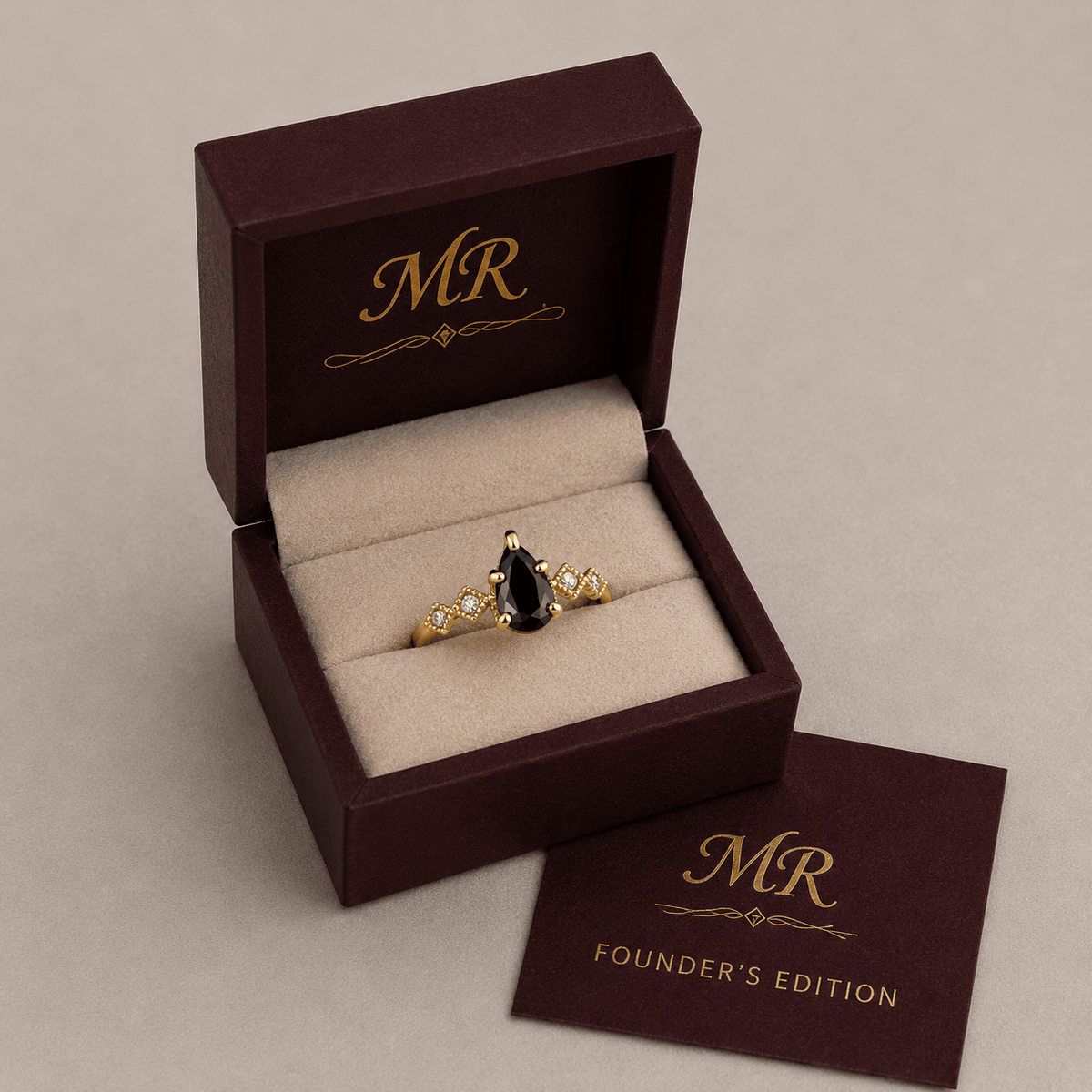 Star Pavé Ring